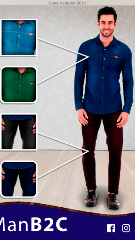 Flyer de Moda Masculina