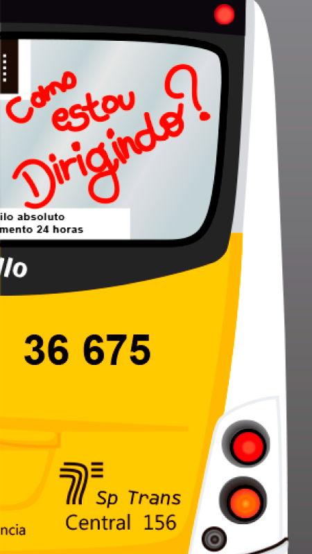 Folheto sobre aumento na condução de ônibus